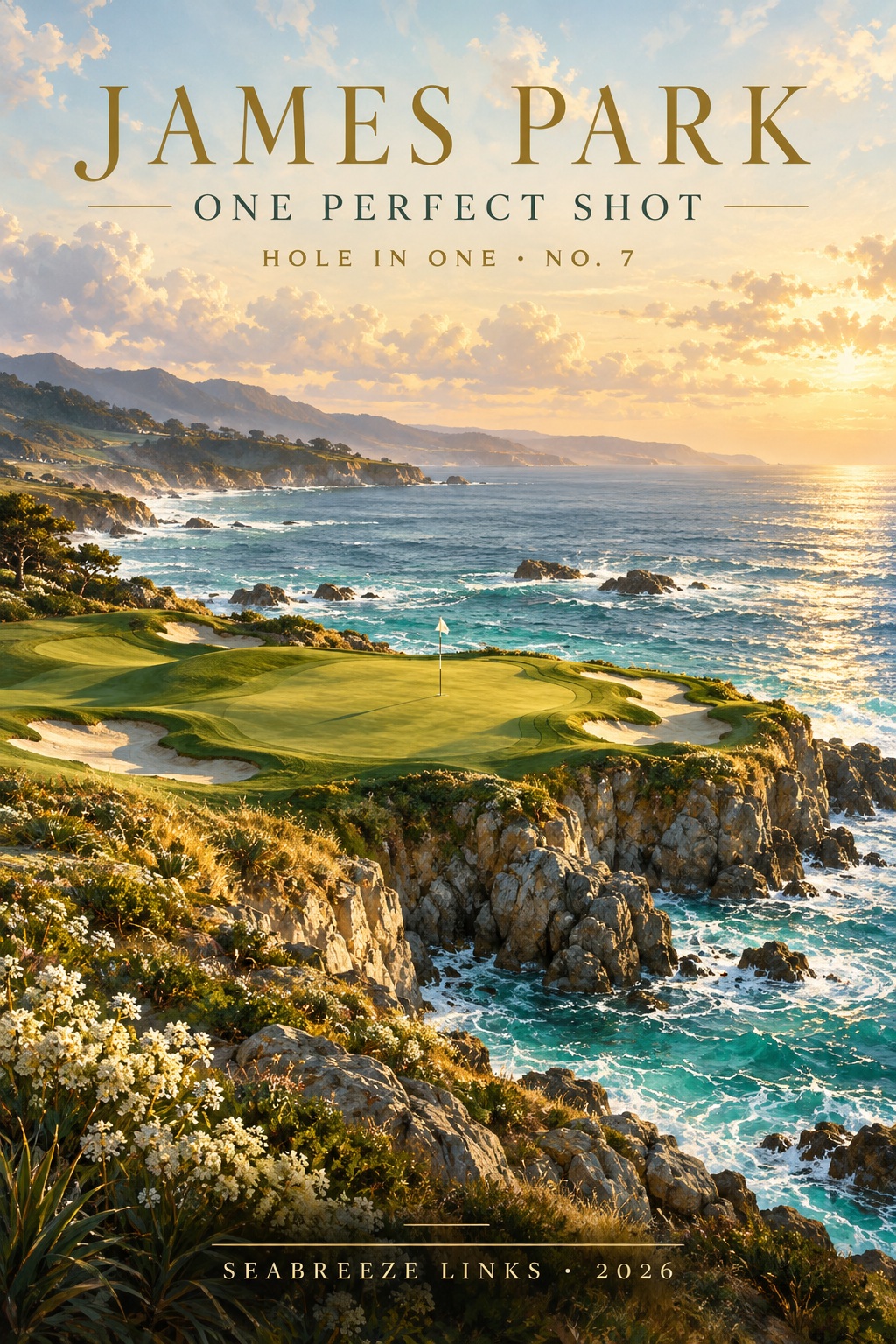 Hole in one — original fictional demonstration artwork